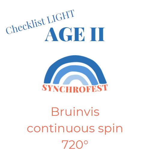 Bruinvis continuous spin 720° Age II Figurentool LIGHT